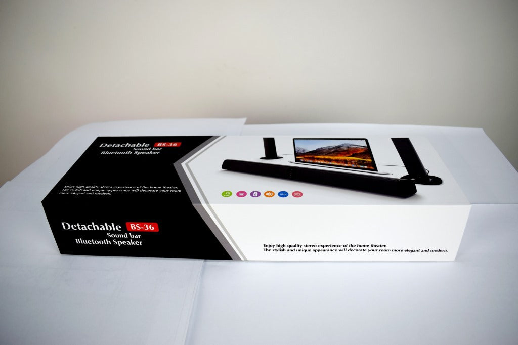 Creative Detachable Bluetooth Speaker for TV and Audio