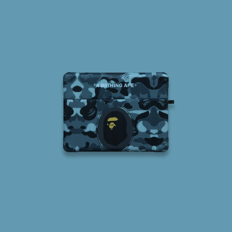 Camouflage Monkey Headphone Case for Luggage