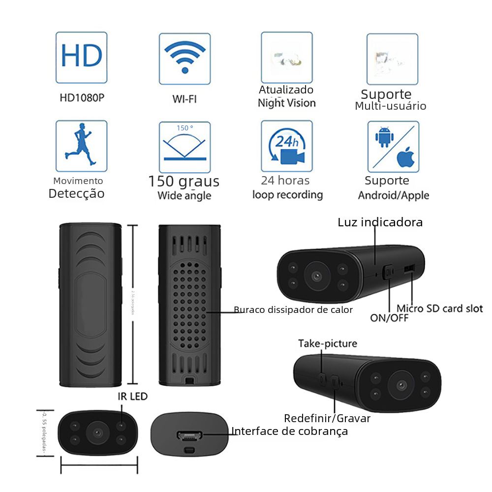 Smart Wireless WiFi Camera for Remote Monitoring